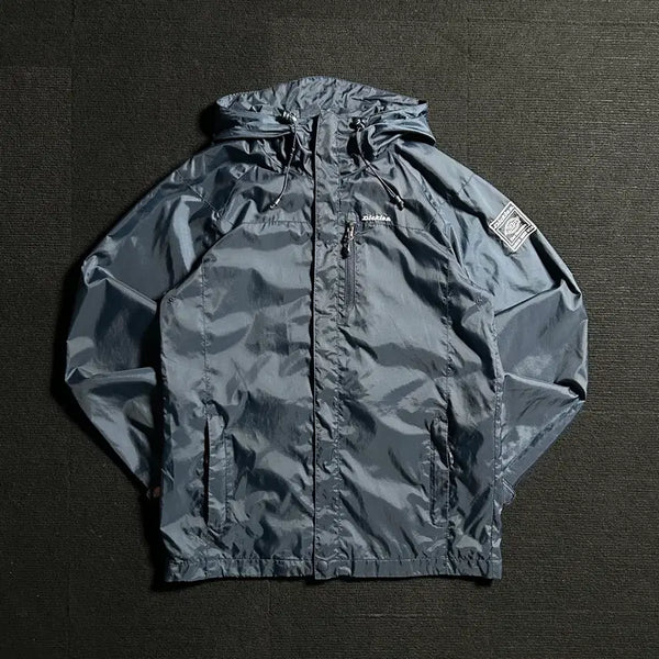 [BUNJANG] Dickies Navy Hooded Windbreaker Jacket / 디키즈 네이비 후드 바람막이 자켓