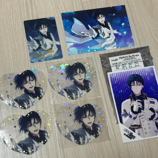 [BUNJANG] IDOLiSH7 Izumi Iori Blue Flame Piccardia Bromide Metal Card / 아이나나 이즈미 이오리 블오화 피쿠리아 엽서 브로마이드 메탈카드