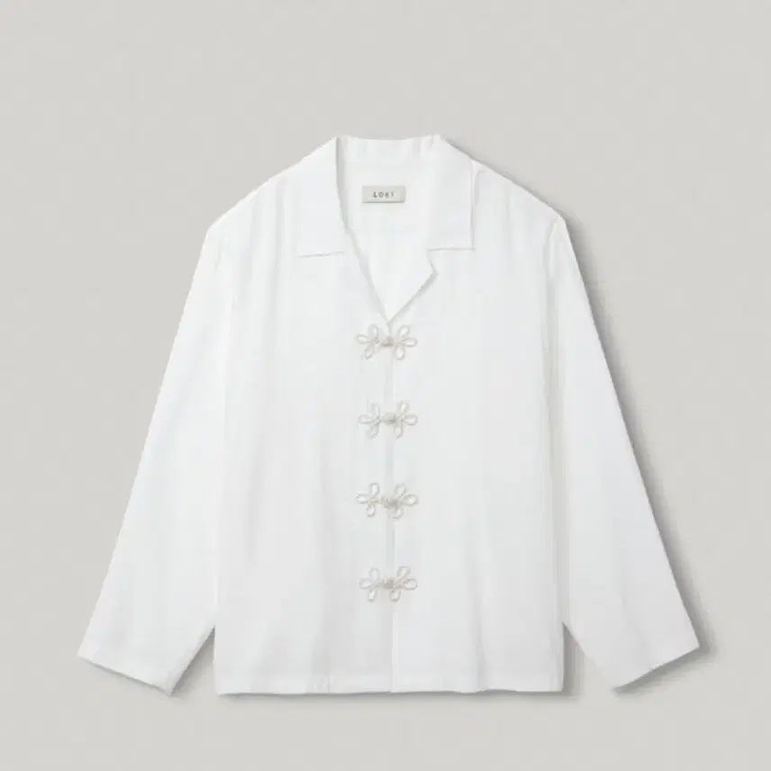 [BUNJANG] Mandarin Satin Frog Shirt / lo61 mandarin satin shirts 만다린 새틴 프로그 셔츠