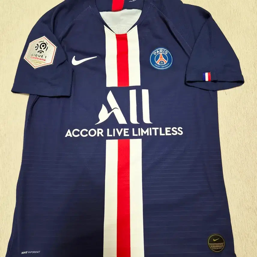 [BUNJANG] Paris Saint-Germain 2019-20 Authentic Home Ibrahimović Jersey / 19-20 파리 생제르맹 PSG 홈 정품 어센틱 유니폼 이브라히모비치 자컷 마킹