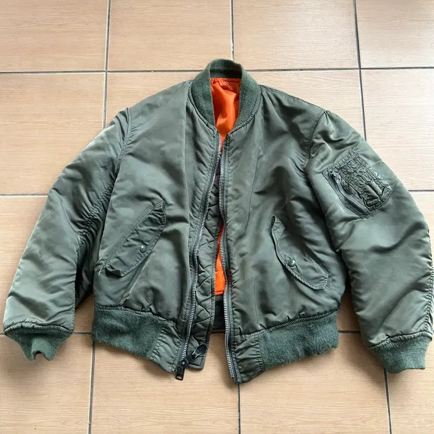 [BUNJANG] 80s Alpha Industries MA-1 Bomber Jacket / 80s 알파 Ma-1 봄버자켓