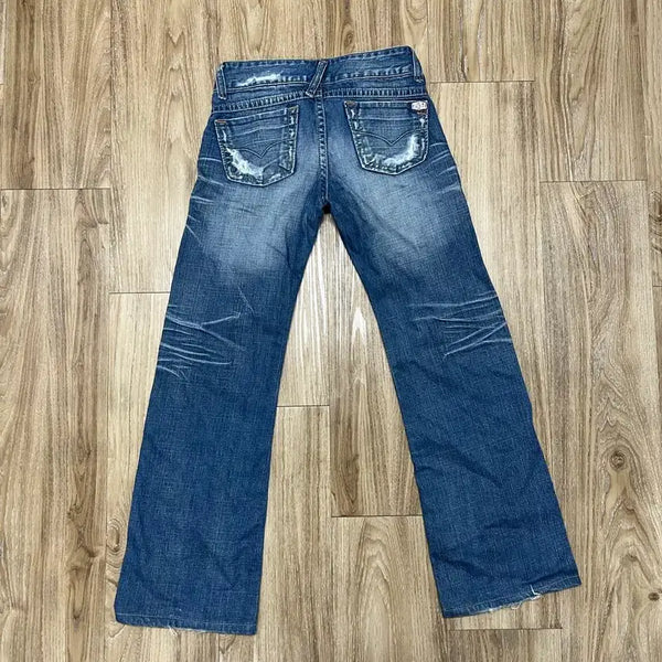 [BUNJANG] Double Burger Bootcut Jeans / 더블버거 부츠컷 청바지 25