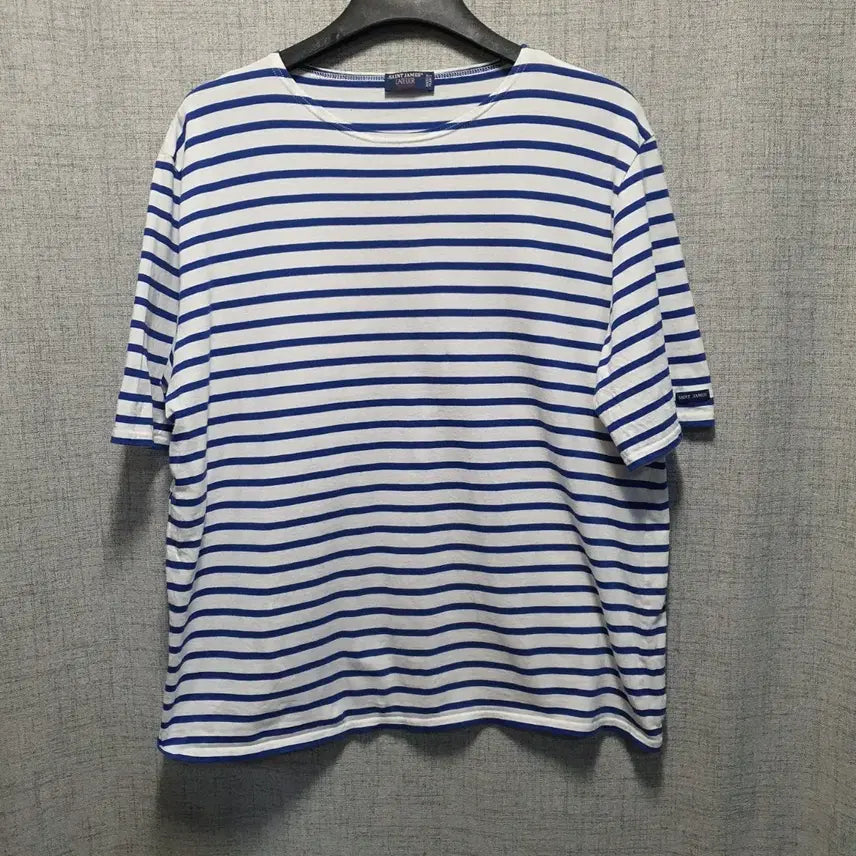 [BUNJANG] Saint James Le Banc Striped Short Sleeve T-Shirt XL / 세인트제임스 르방 단가라 반팔 티셔츠  XL