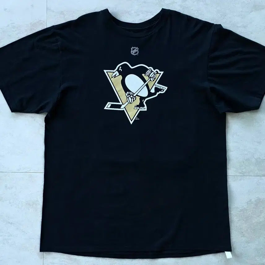 [BUNJANG] Reebok Pittsburgh Penguins Sidney Crosby #87 Authentic T-Shirt XL / [정품/XL] 리복 NHL 피츠버그 펭귄스 크로스비 #87 반팔티
