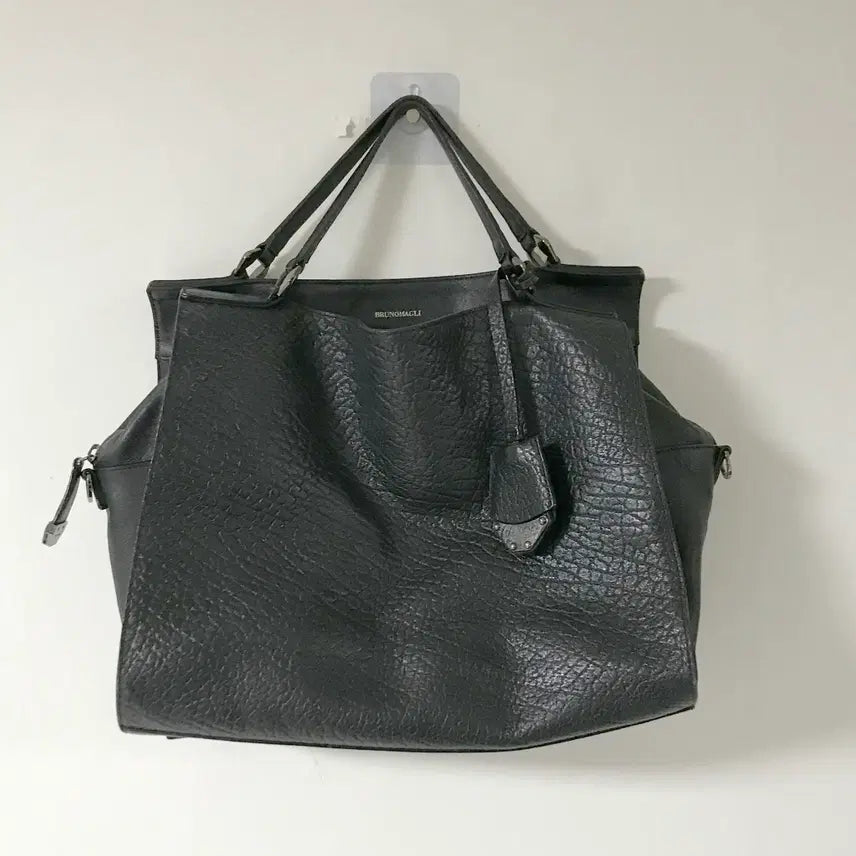 [BUNJANG] Bruno Magli Leather Tote Bag / Shoulder Bag / 브루노말리 소가죽토트백N숄더백 호호상점