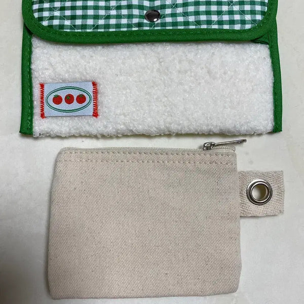 [BUNJANG] Daiso Fruit Pen Case and Wallet Set / 다이소 프룻 펜케이스와 지갑