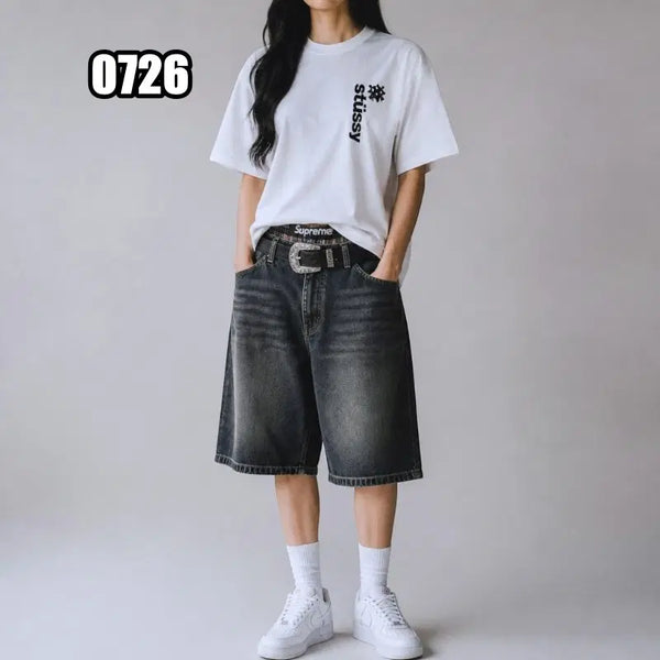 [BUNJANG] Stussy Surf Work T-Shirt White / L 스투시 서프워크 티셔츠 화이트(새상품)
