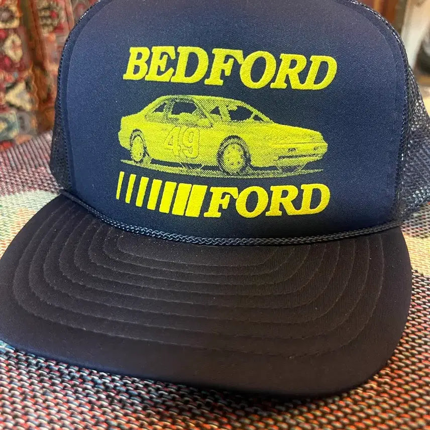 [BUNJANG] 80s USA Ford Dealership Trucker Hat / 80s USA 미국 포드 자동차 딜러십 홍보 트러커
