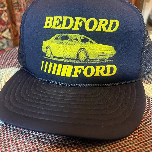 [BUNJANG] 80s USA Ford Dealership Trucker Hat / 80s USA 미국 포드 자동차 딜러십 홍보 트러커