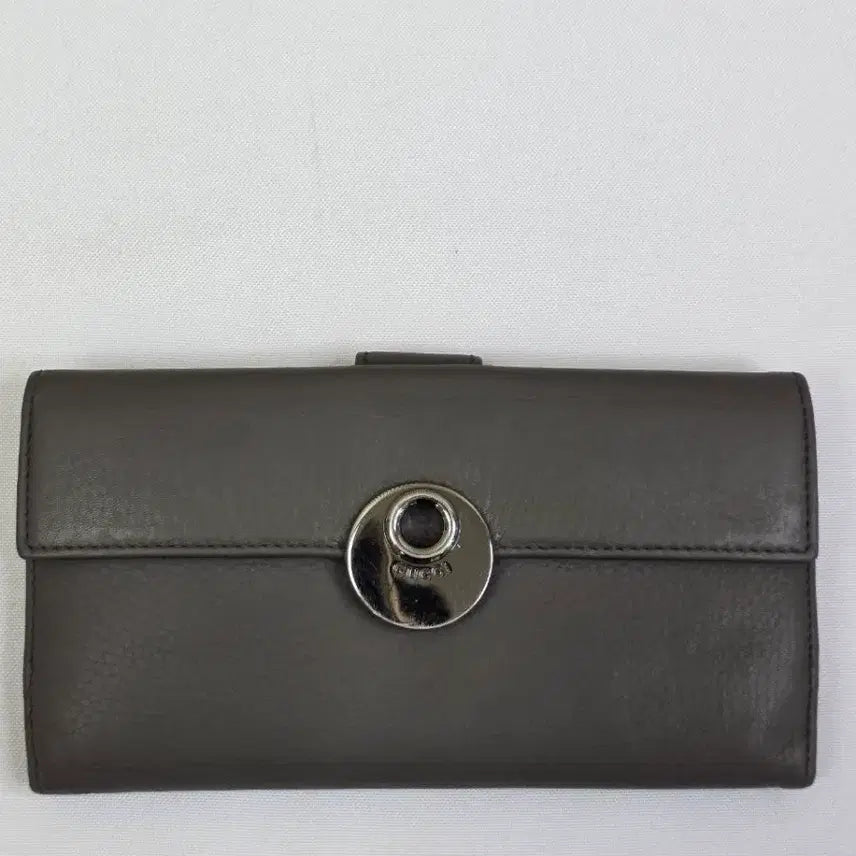 [BUNJANG] Gucci Eclipse Long Wallet Grey / 구찌 이클립스 장지갑 그레이