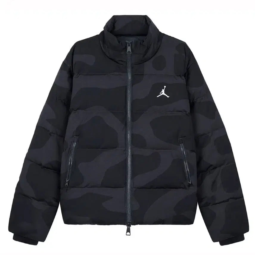 [BUNJANG] Jordan Flight Heritage Down Jacket Off Noir / 조던 플라이트 헤리티지 다운 자켓 오프 느와르 - US/EU (XL)