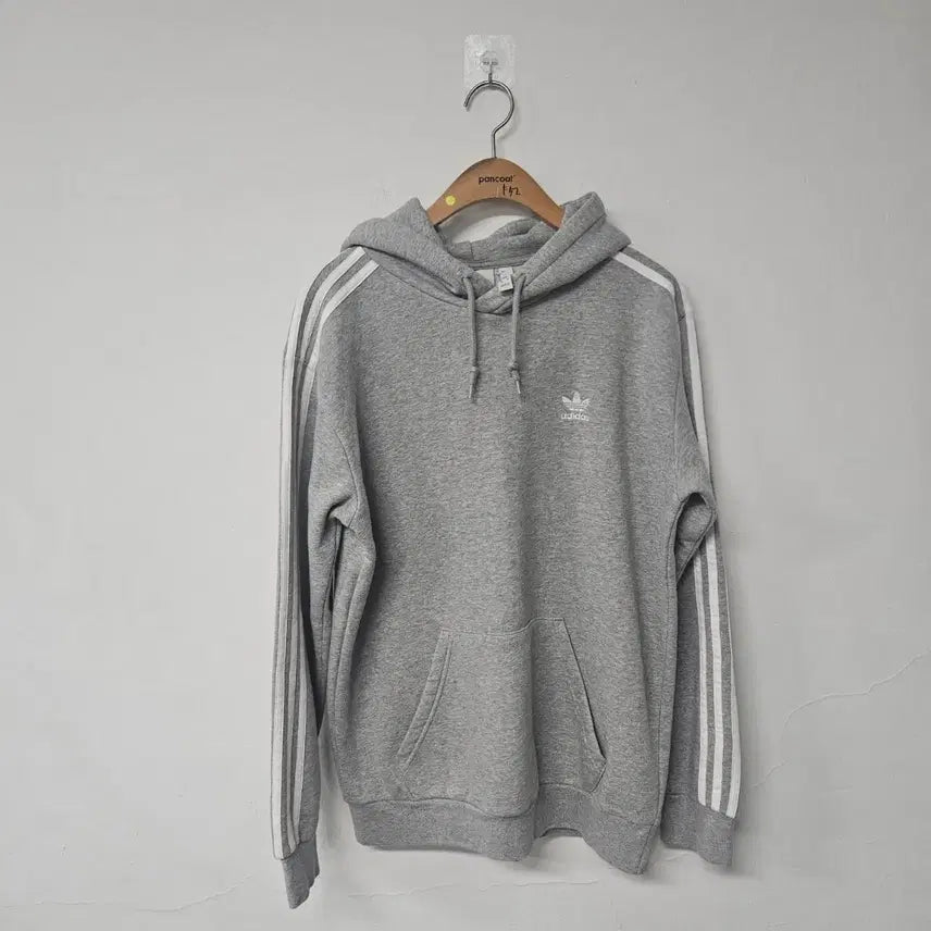 [BUNJANG] Adidas Firebird Fleece Hoodie / [L] 아디다스 파이어버드 기모 후드티