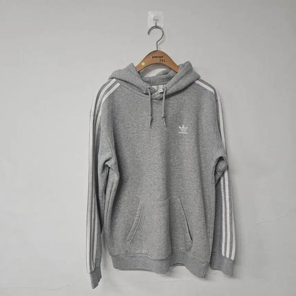 [BUNJANG] Adidas Firebird Fleece Hoodie / [L] 아디다스 파이어버드 기모 후드티