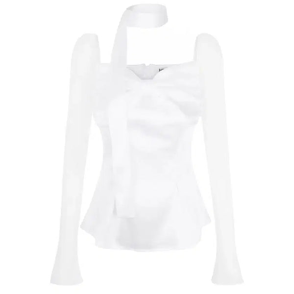 [BUNJANG] Hilda Gohi Swan Blouse / 힐다 고희 스완 블라우스