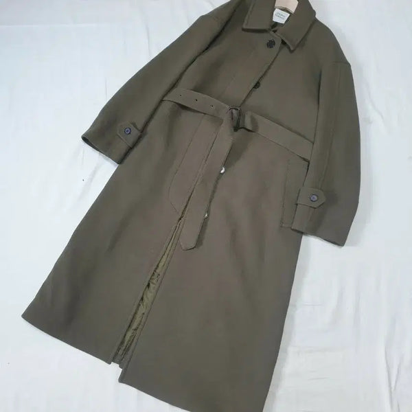 [BUNJANG] Studio Tomboy Wool Balmacaan Long Coat / 스튜디오톰보이 울 발마칸 롱 코트