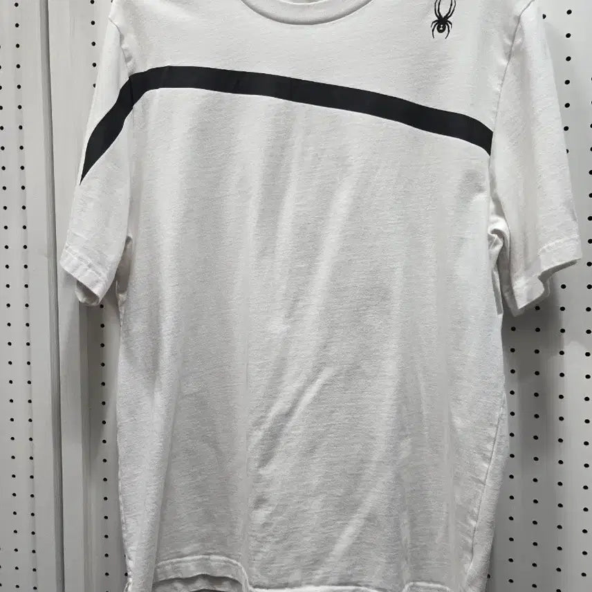[BUNJANG] Spider Logo Short Sleeve T-Shirt White 2XL / (1835)스파이더 반팔 티셔츠 화이트2xl