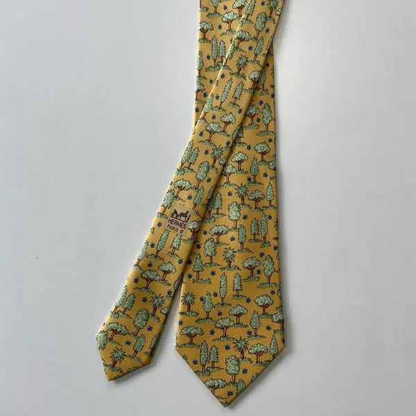 [BUNJANG] Hermes 100% Silk Necktie / 에르메스 명품 정품넥타이(HERMES)