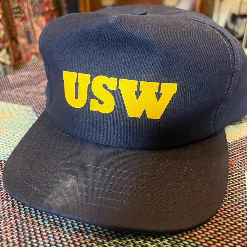 [BUNJANG] 1980s USA United Steelworkers "King Louie" Union Made Trucker Cap / 80s Usa 철강노조 United Steelworkers 트러커캡
