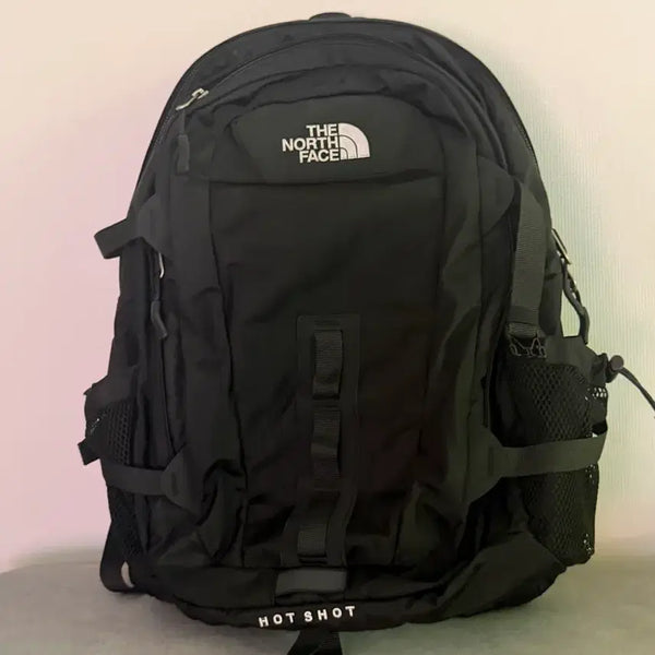 [BUNJANG] The North Face Hot Shot Backpack Black / 노스페이스 핫샷 백팩 블랙