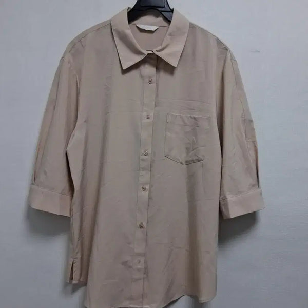 [BUNJANG] CLOVIS Beige Blouse Shirt / CLOVIS 베이지색 블라우스 셔츠