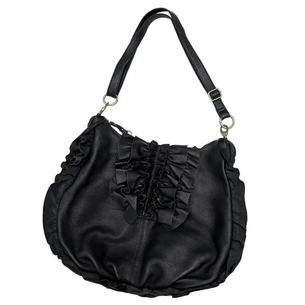 [BUNJANG] Beams Draping Hobo Bag Leather Shoulder Crossbody Bag / 빔즈 (Beams)