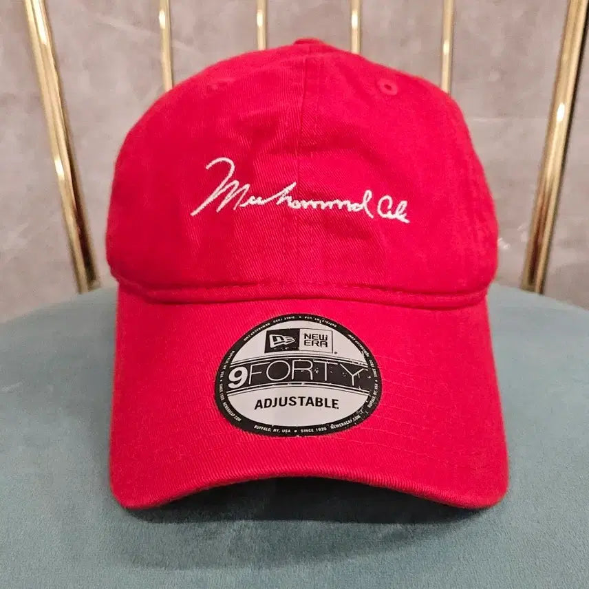 [BUNJANG] New Era Muhammad Ali Embroidered Cotton Twill Ball Cap / 뉴에라 무하마드 알리 볼캡 모자