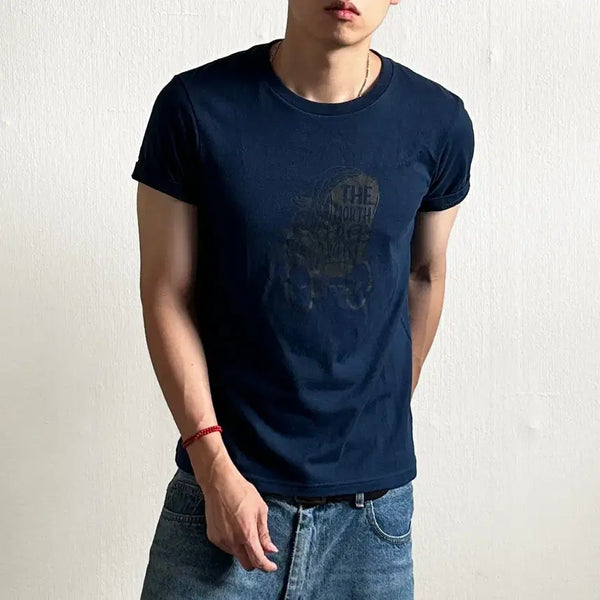[BUNJANG] The North Face Matcha Print Short Sleeve T-Shirt (L) / The North Face 마차 프린팅 반팔티