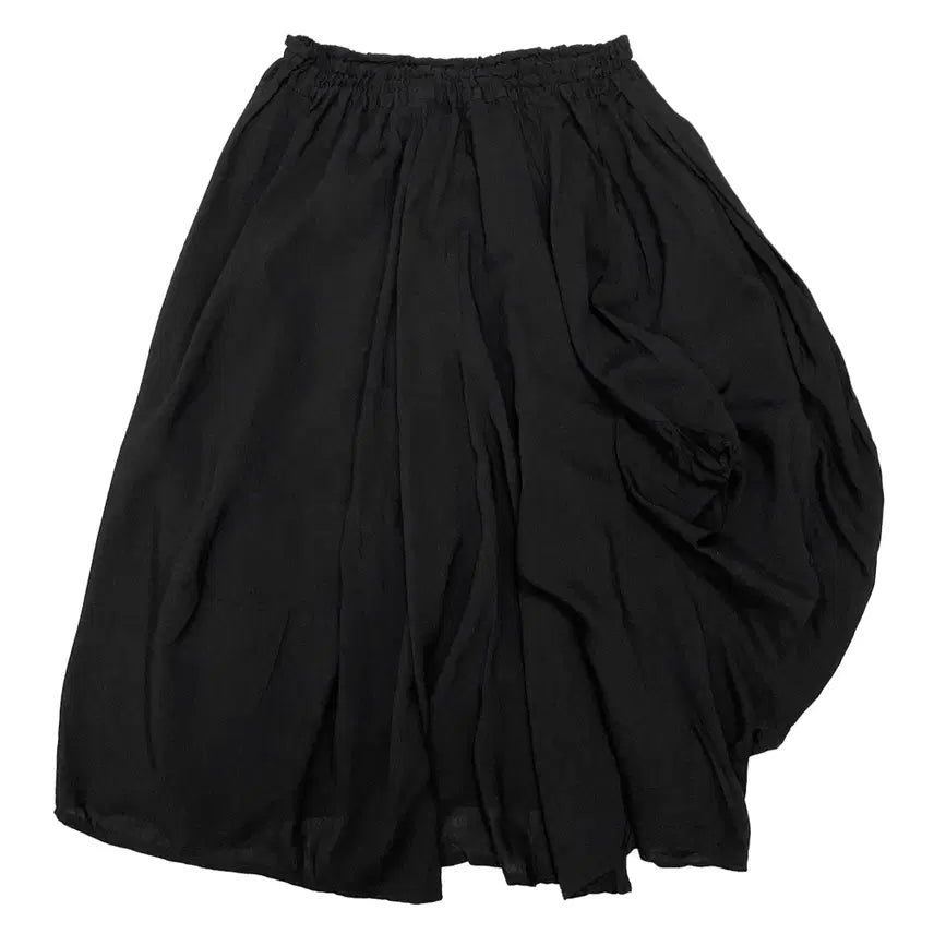 [BUNJANG] Gomme Draping Skirt Black Size M / 고무 (Gomme)