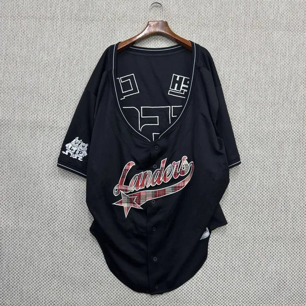 [BUNJANG] SSG Landers Randy Baseball Short-Sleeve Jersey 115 / SSG 랜더스 피뎁트 랜디 야구 유니폼 반팔티 115 H02300