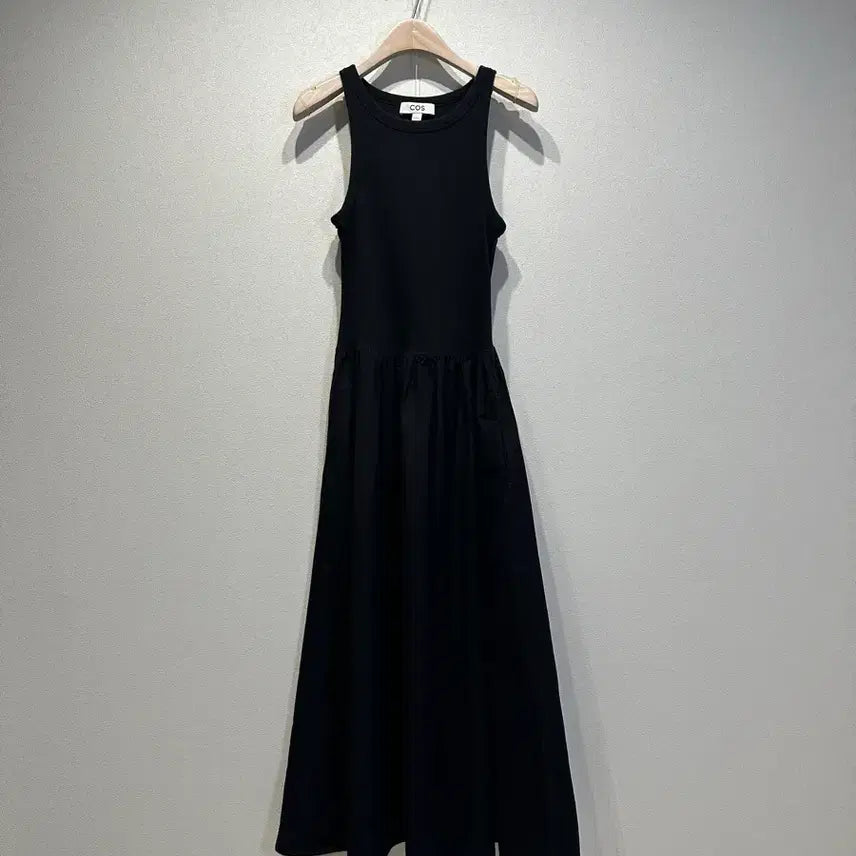 [BUNJANG] COS Sleeveless Cotton Maxi Dress / 코스 슬리브리스 코튼 맥시 원피스