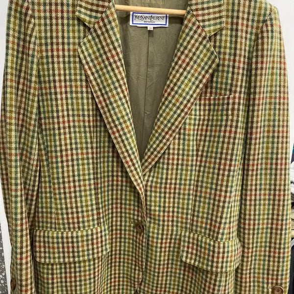 [BUNJANG] Yves Saint Laurent 90s Vintage Blazer Jacket M / [M사이즈/처분] 90년대 빈티지 아카이브 입생로랑 정장 마이 블레이저