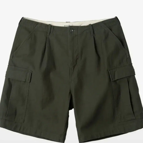 [BUNJANG] Roughside Cargo Shorts Olive / 1)러프사이드 카고 쇼츠 올리브 드랍