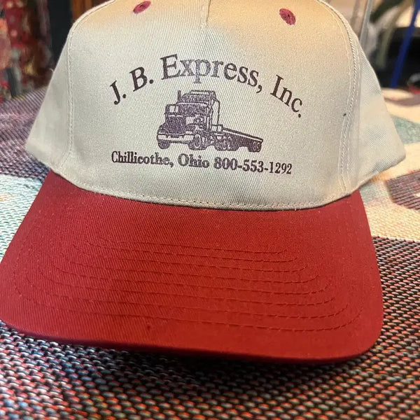 [BUNJANG] 1990s J.B. Express, Inc. Ohio Trucking Company Snapback Cap / 90s 미국 오하이오주 트러커캡