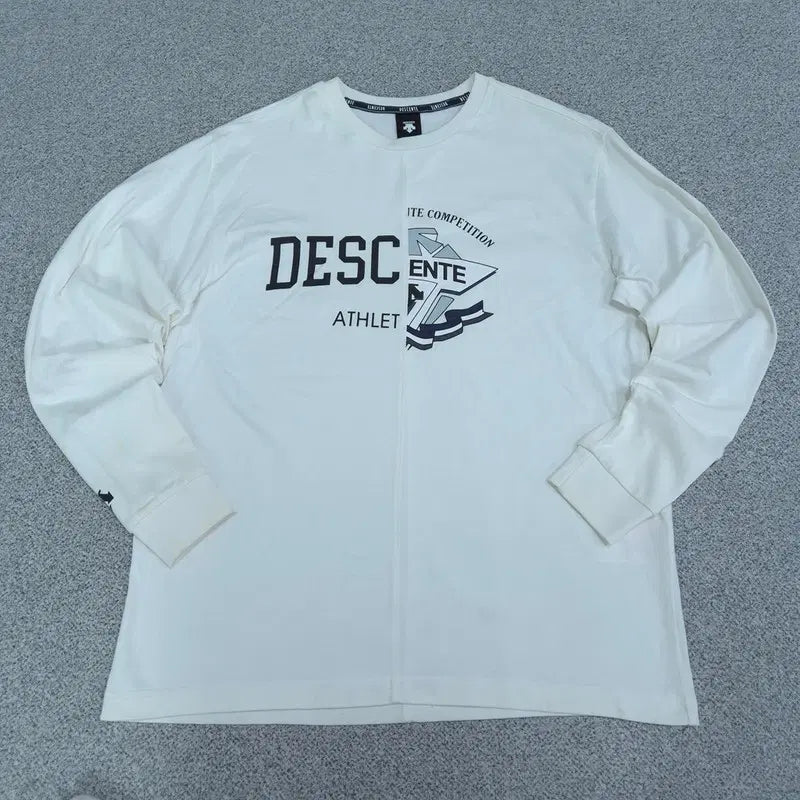 [BUNJANG] Descente Long Sleeve T-Shirt Size 95 / 95 데상트 긴팔 티 | 0819C43