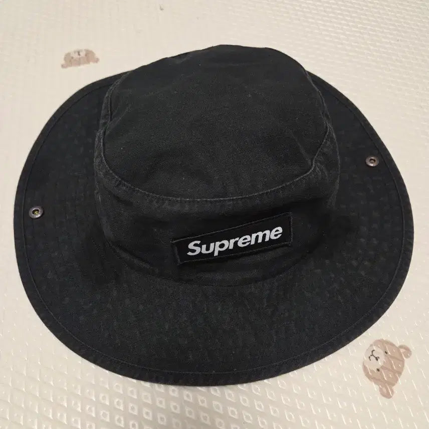 [BUNJANG] Supreme Military Boonie Black 23FW / [M/L] 슈프림 밀리터리 부니 블랙 23FW (Supreme Military Boonie)