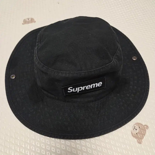 [BUNJANG] Supreme Military Boonie Black 23FW / [M/L] 슈프림 밀리터리 부니 블랙 23FW (Supreme Military Boonie)