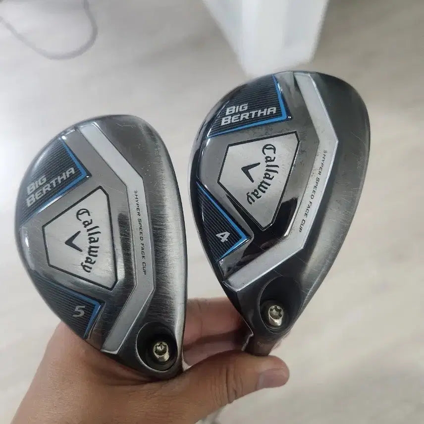 [BUNJANG] Callaway Big Bertha Utility Woods (4 & 5) with Recoil 450 F1 Shaft / 캘러웨이 빅버사 유틸리티 4번,5번(리코일450 f1).택포