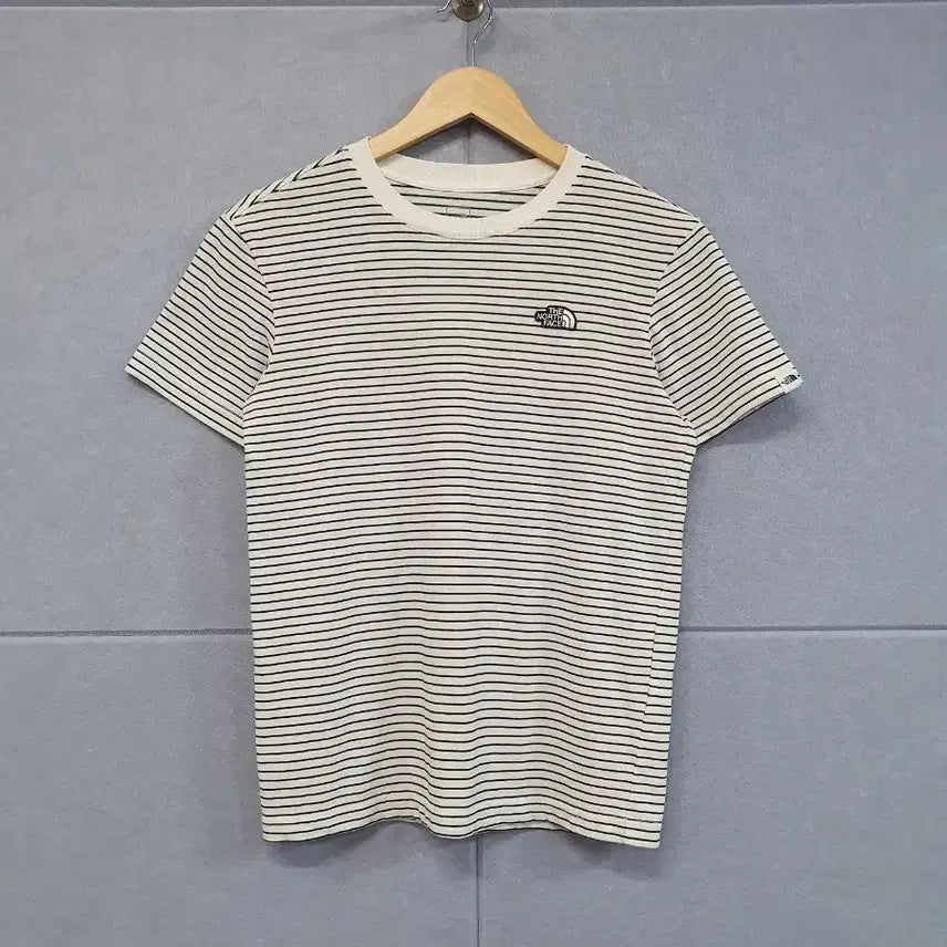 [BUNJANG] The North Face Striped T-Shirt Size S / #노스페이스 스트라이프 반팔티 S