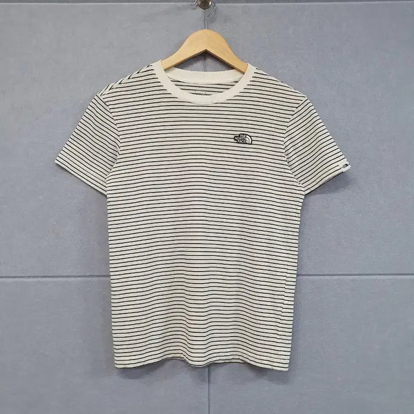 [BUNJANG] The North Face Striped T-Shirt Size S / #노스페이스 스트라이프 반팔티 S