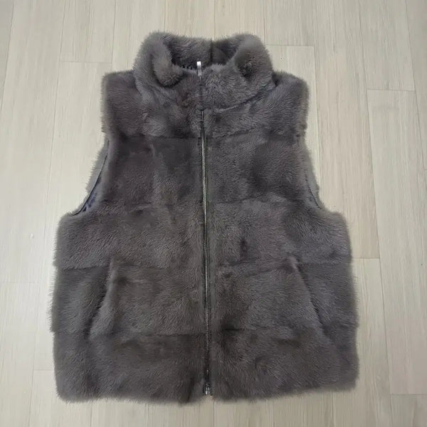 [BUNJANG] KAALEISUKTAE Robo Mink Vest M / KAALEISUKTAE  ROBO  밍크 베스트 M