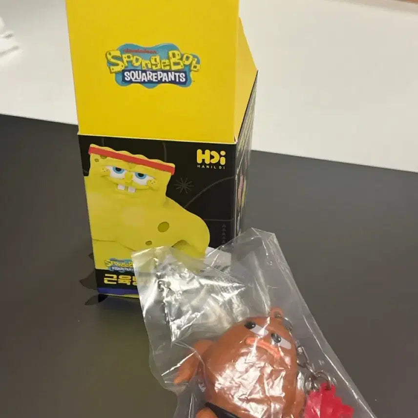 [BUNJANG] SpongeBob Muscle SpongeBob Keyring / 스펀지밥 근육빵빵 키링