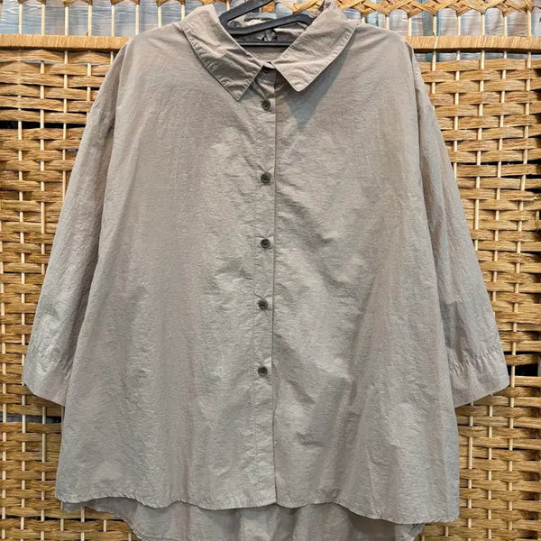 [BUNJANG] Beige Luxury Shirt / 남방