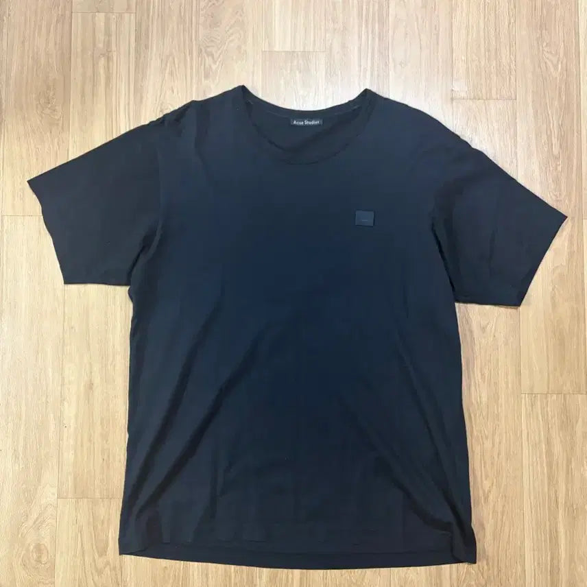 [BUNJANG] Acne Studios Black Face Short Sleeve T-Shirt L / (L)아크네스튜디오 검정색 페이스 반팔