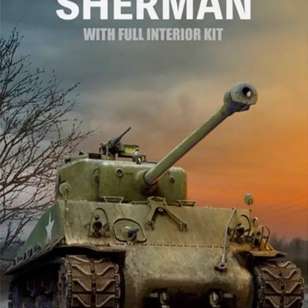 [BUNJANG] RFM 1/35 M4A3 76W HVSS Sherman Tank Plastic Model Kit / RFM 1/35 M4A3 76W HVSS 셔먼 전차 프라모델