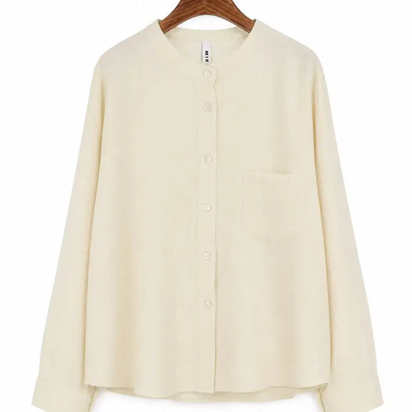 [BUNJANG] Wrinkle Loose Fit Blouse / 링클 루즈핏 블라우스 봄가을옷 55-77