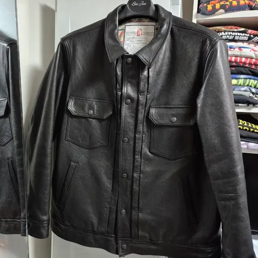 [BUNJANG] Blackout Sheepskin Second Jacket XXL / [XXL] 블랙아웃 쉽스킨 세컨드 2ND
