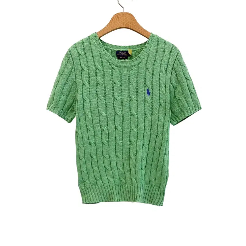 [BUNJANG] Polo Knit Short Sleeve Mint (L) / 폴로 니트 반팔 민트