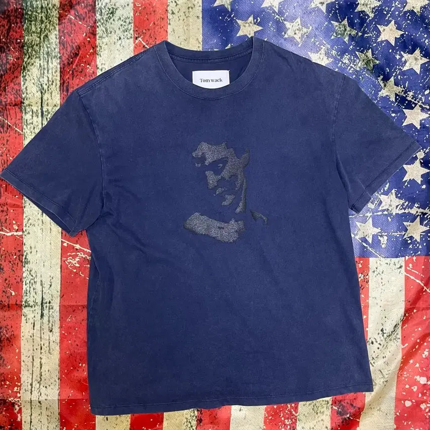 [BUNJANG] Tonywack Garment Dyed Navy T-Shirt XL / 토니웩 가먼트다잉 네이버 반팔티(XL)