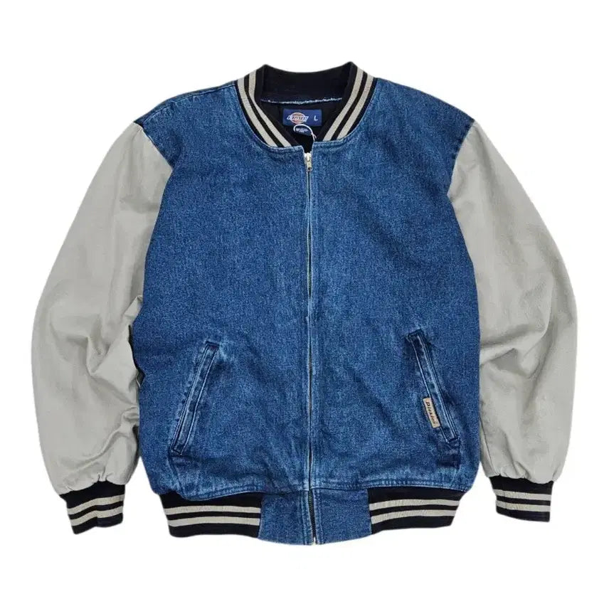 [BUNJANG] Dickies Denim Varsity Jacket / 디키즈 데님 바시티 자켓 L