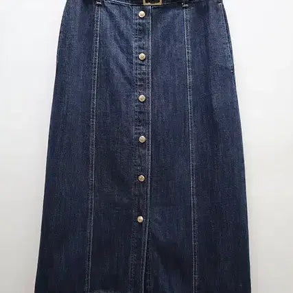 [BUNJANG] Misha Women's Denim Belt Skirt Spring/Fall Collection / 여성 미샤 데님 벨트 스커트 23년식 춘추용